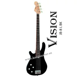 Vision JB-8 L BK balkezes basszusgitár