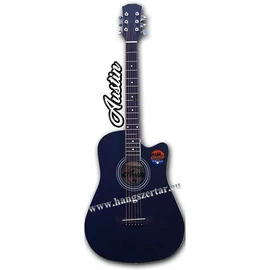 AUSTIN AW-38 BK, 3/4-es cutaway akusztikus gitár