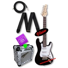 Vision EK-303 3/4-es elektromos gitár szett 3