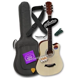Austin AW-38 N 3/4-es akusztikus gitár szett 2