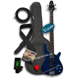 Vision JB-10 BL basszusgitár szett 1