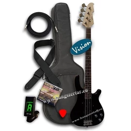 Vision JB-8 BK basszusgitár szett 1