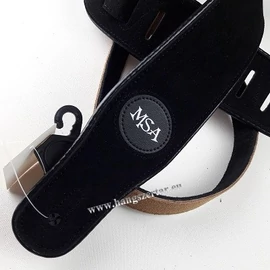 MSA MLB-37 fekete színű valódi bőr heveder