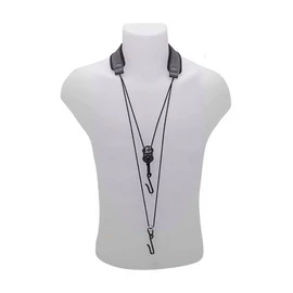 BG C50B - Basszusklarinét nyakló, bőr, dupla kampós