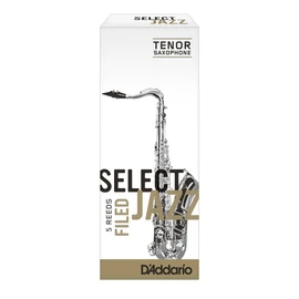 D'Addario RSF05TSX3H Select Jazz Tenorszaxofon nád, Filed (Méret: 3 Hard)