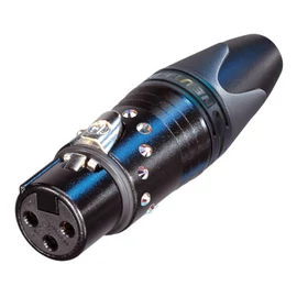 Neutrik NC3FXX-B-CRYSTAL