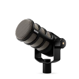 Rode PodMic dinamikus broadcast és podcast mikrofon, fekete