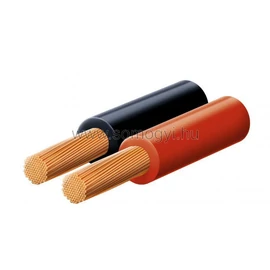 SAL KL 1,5 Hangszóróvezeték, piros-fekete, 2x1,5mm, 100m/tekercs