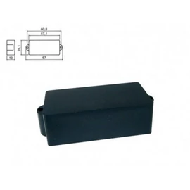 Bas v.d. Broek PPC-20-BMN Pickup fedél, fekete