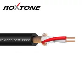 Roxtone MC002 Ø 6mm mikrofonkábel (fekete)
