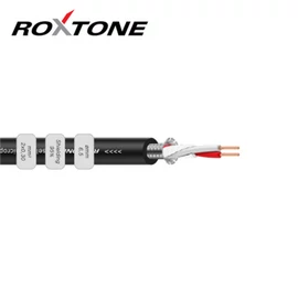 Roxtone MC010 Ø 6,5mm professzionális mikrofonkábel (fekete)