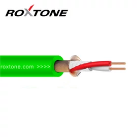 Roxtone MC002 Zöld Ø 6mm mikrofonkábel