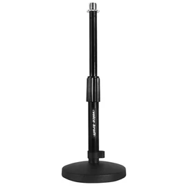 Voice-Kraft MS105 Egyenes mikrofonállvány, kőrtalpas, alacsony