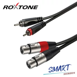 Roxtone SACC170L3 Smart series 2xXLR(m) - 2xRCA kábel, 3m