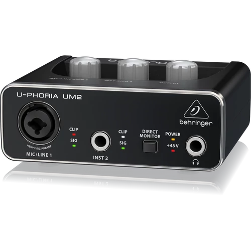 Behringer U-Phoria UM2 USB Audio Interfész