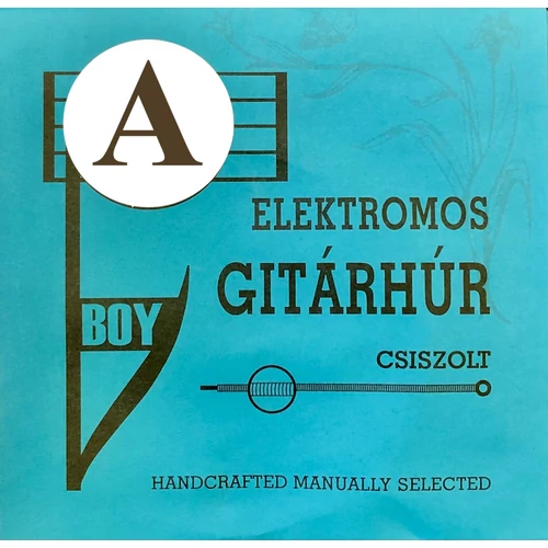 Boy A csiszolt elektromos gitárhúr