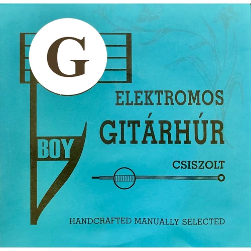 Boy G csiszolt elektromos gitárhúr