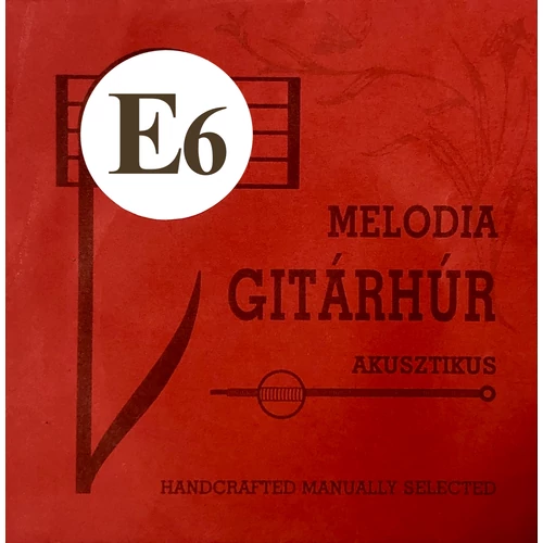 Melodia E6 akusztikus foszfor gitárhúr