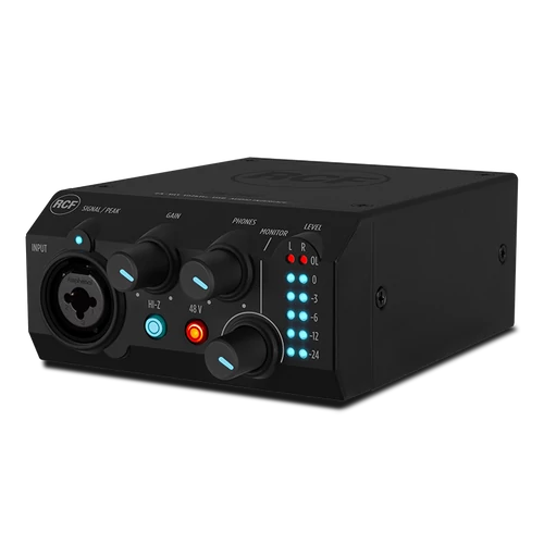 RCF TRK PRO1 24-BIT 192kHz USB AUDIO INTERFACE