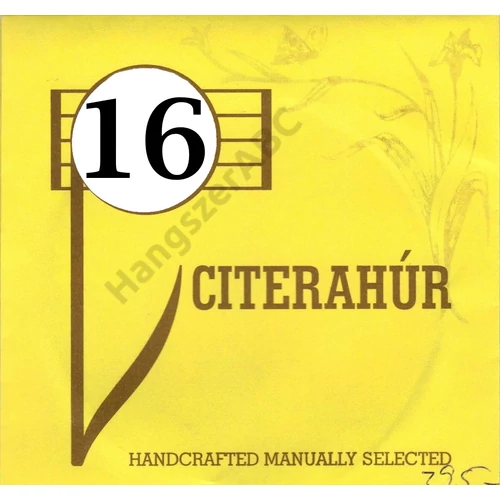 Citerahúr 16-os