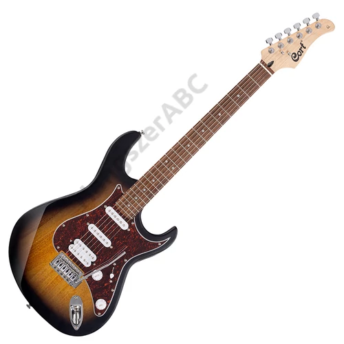 Cort G115SE-2TS elektromos gitár, Powersound hangszedővel, sunburst