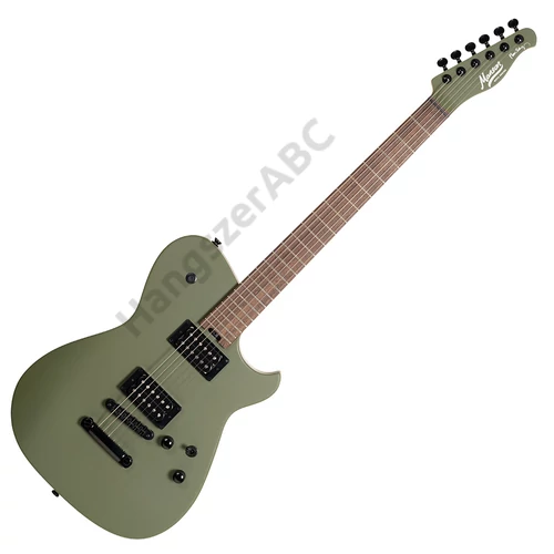 Cort MBM-2H-B-SOG elektromos gitár, Matt Bellamy Signature modell, humbucker szett, matt oliva zöld - elérhető 2025 augusztus után