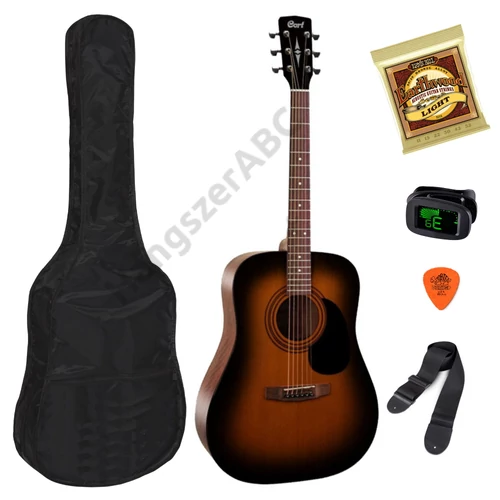 Cort AD810-SSB Szett akusztikus gitár, sunburst