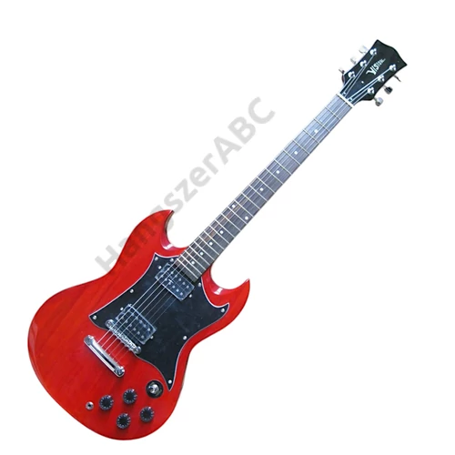 Vision CG-6 R Vörös lakkozású elektromos gitár - BEVEZETŐ ÁR!