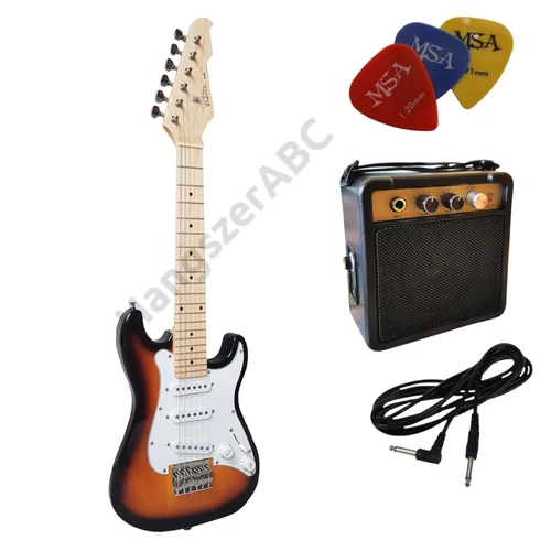 Vision EK-1, 1/2-es gyermek elektromos gitár alap szett 1