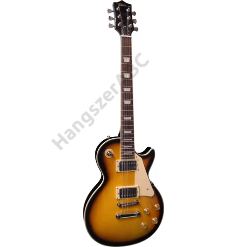 Vision LSC-1 elektromos gitár sunburst test, króm hardver