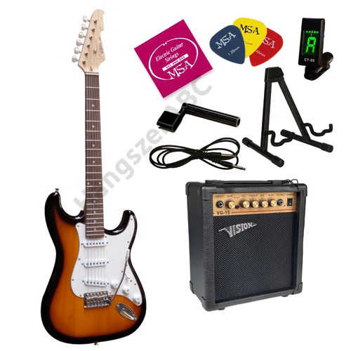 Vision ST-5 SB, elektromos gitár szett 3