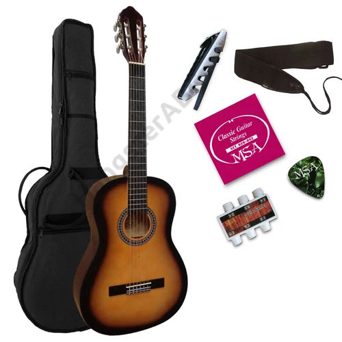 MSA C-25, 4/4-es klasszikus gitár szett 2