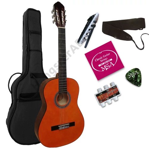 MSA C-20, 4/4-es klasszikus gitár szett 2