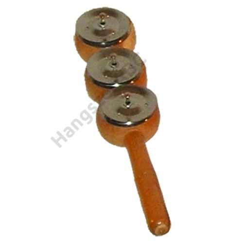 Csengős pálca fa nyéllel