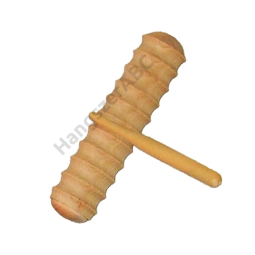 M-13 Recés shéker (Ganza) keményfából, ütővel