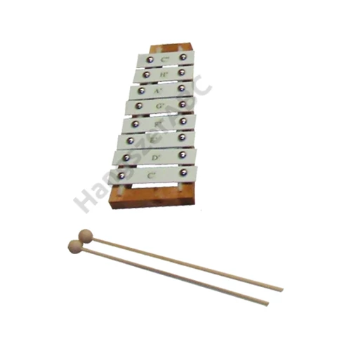 1 oktávos diatonikus metalofon (C'-C")