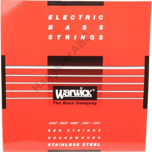 46300 M Warwick Red Label 5 Húros 40 - 130/ Nikkel Basszusgitárhúr