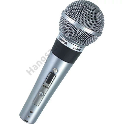 SHURE 565SD-LC Dual impedanciás dinamikus mikrofon, kapcsolóval