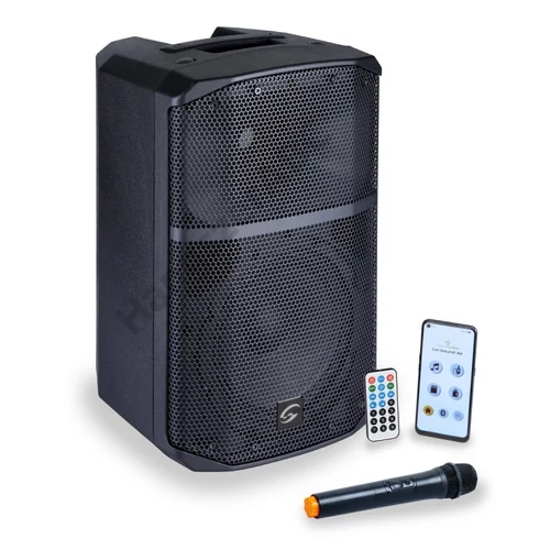 Soundsation - PROVIBE 8AIR - 8"-os, 250 W csúcsteljesítményű, 2-utas hordozható PA rendszer, akkumulátorral
