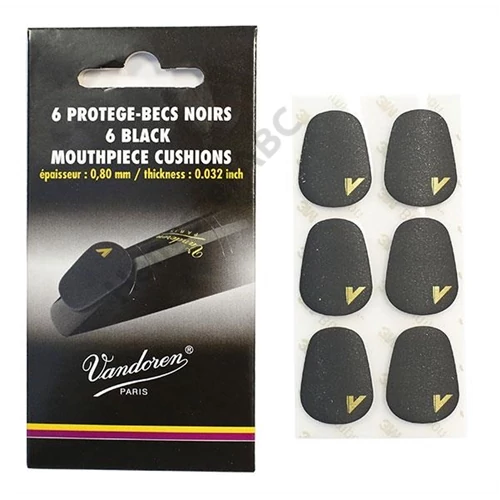VANDOREN-VMCX6+ Vandoren fekete fogvédő - 0,8 mm