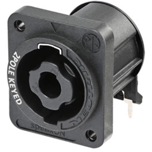 Neutrik NL2MDXX-H-3 speakON, kétpólusú hangfalcsatlakozó aljzat (papa)