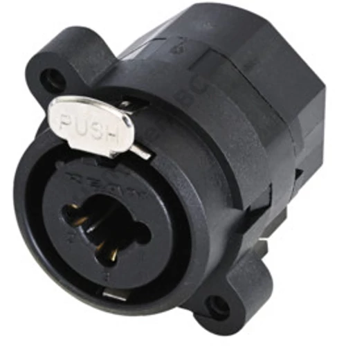 REAN 3P XLR - 6,3 mm sztereó jack COMBO mama csatlakozóaljzat