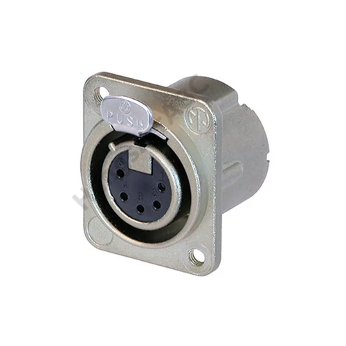 NEUTRIK NC5FD-LX-M3 fémházas XLR aljzat