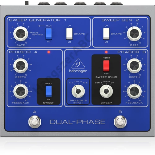 Behringer Dual-Phase Shifter pedál