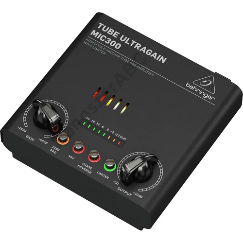 Behringer MIC300 csöves mikrofon előerősítő