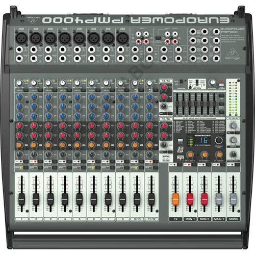 Behringer EUROPOWER PMP4000 sztereó keverőerősítő