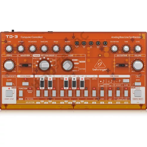 Behringer TD-3-TG analóg basszus szintetizátor