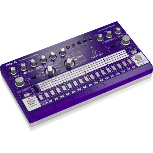 Behringer RD-6-GP analóg dobgép szekvenszerrel, lila