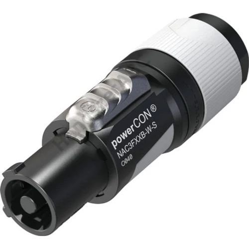 Neutrik NAC3FXXB-W-S powerCON kábelcsatlakozó