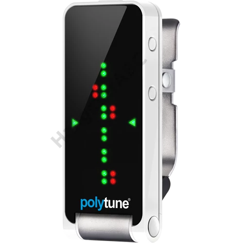 TC Electronic PolyTune Clip csíptetős polifónikus hangoló, ezüst